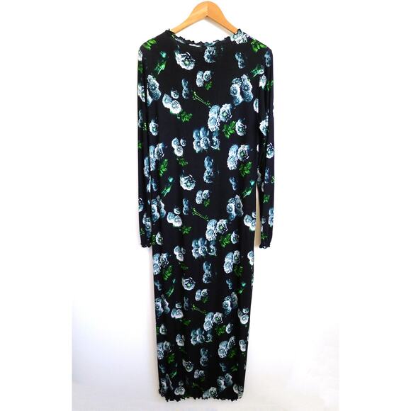 JONATHAN COHEN Lettuce Edge Maxi Dress Neiman Marcus Sustainable XS NWT $415 - Picture 9 of 13